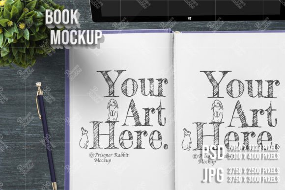 Download Notebook Vertical Double Page PSD Mockup - Page Collection