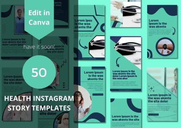 Download Health Story Canva Templates - Story Collection